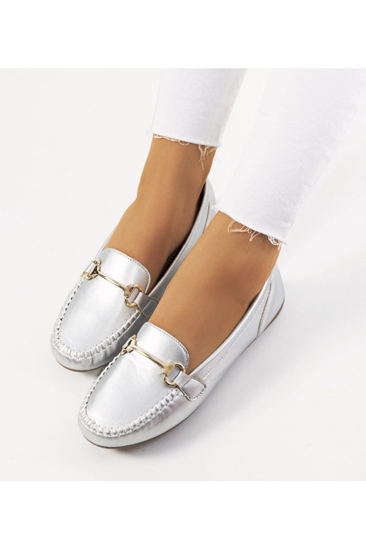 Silver loafers Ilana