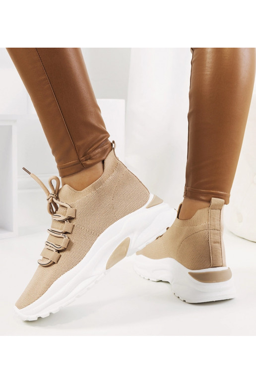 Beige Barraza women's sneakers