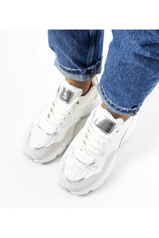 White trainers Justar