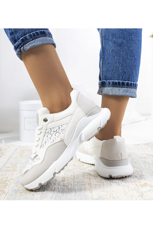 White trainers Justar