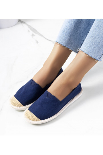 Granatowe espadryle damskie... 2