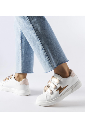 White sports sneakers Donatil 2