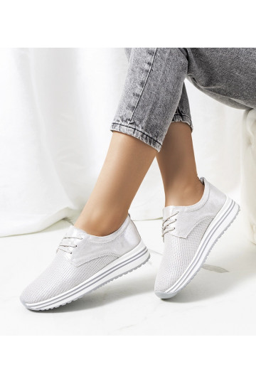 White trainers Justar