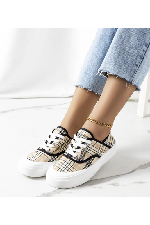 Beżowe tenisówki Jesperse