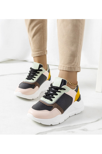 Czarne sneakersy damskie...