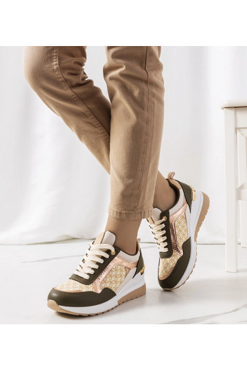 Zielone sneakersy Nanson