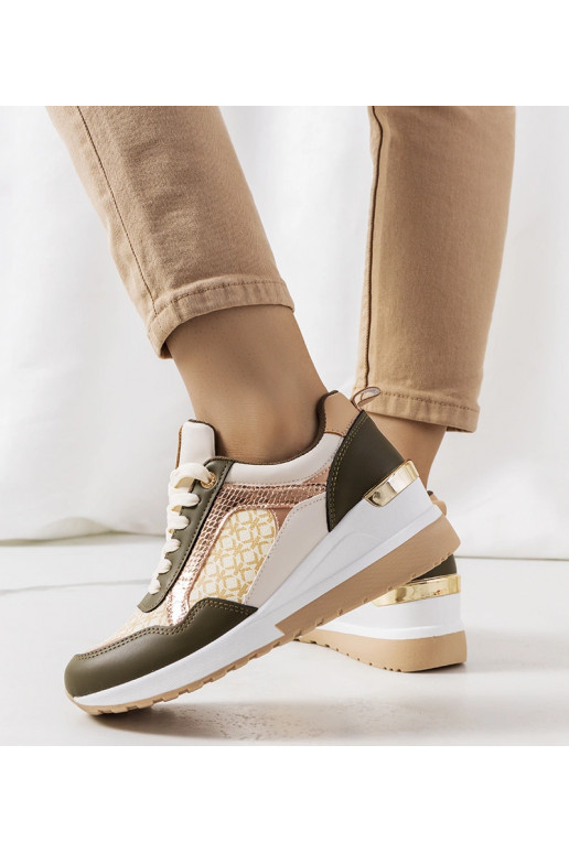 Zielone sneakersy Nanson