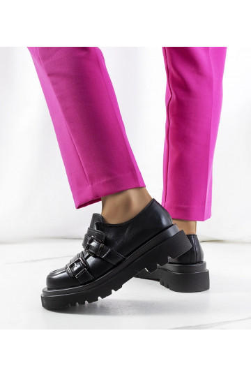 Beige loafers on high sole... 2