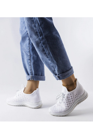 Białe sneakersy sportowe Dunes 2