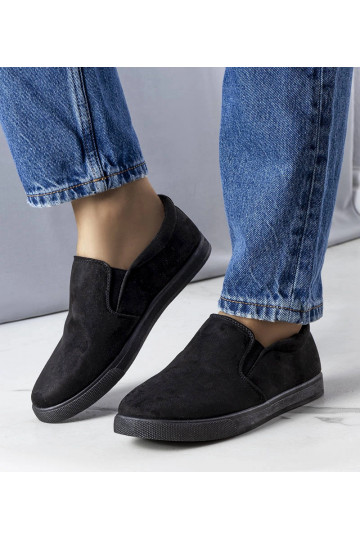 Czarne tenisówki z...