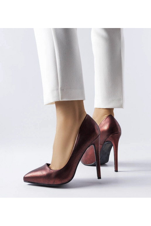 Beige high heel pumps Unos