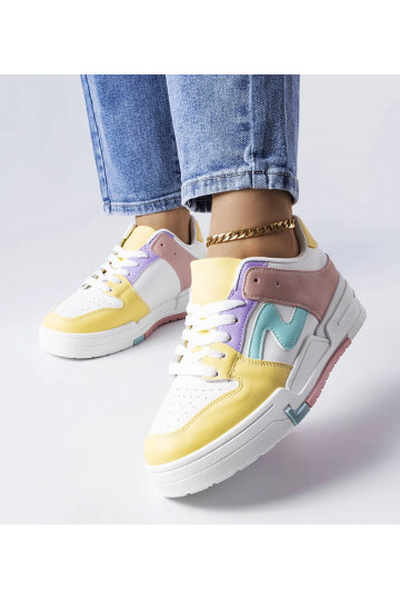 Beige Selma women's sneakers