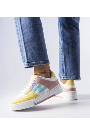 Beige Selma women's sneakers 2