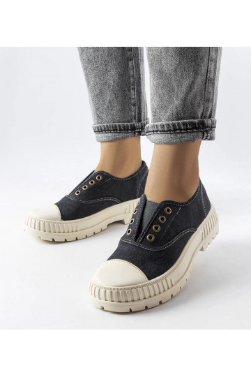 Silver loafers Ilana