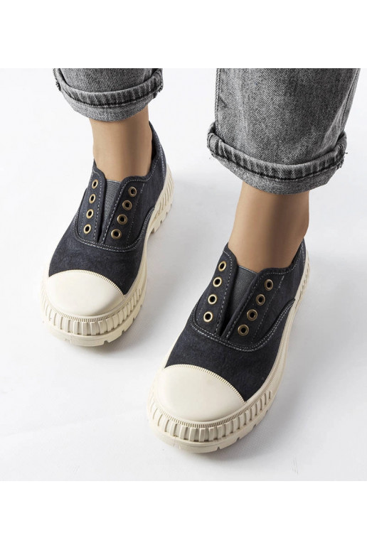 Silver loafers Ilana