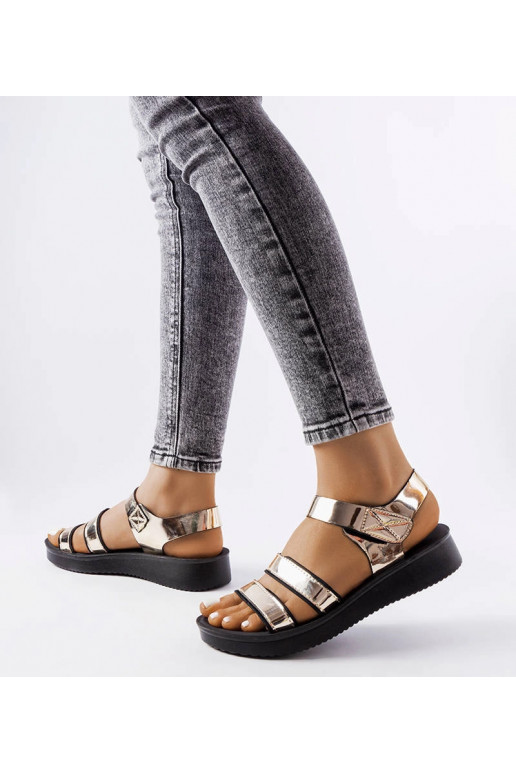 Yellow sandals Dolores