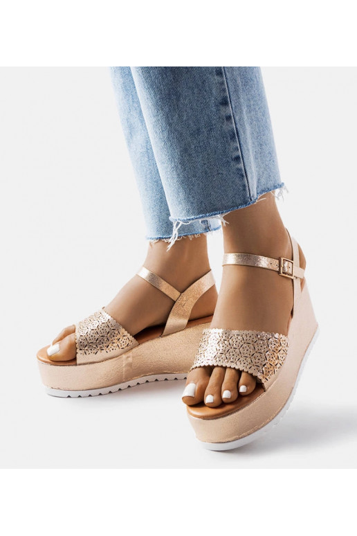 Yellow sandals Dolores