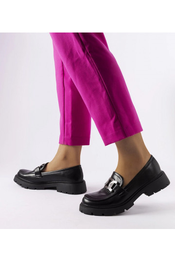Silver loafers Ilana 2