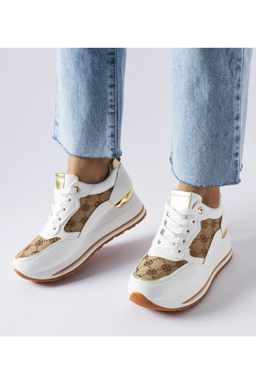 White trainers Justar