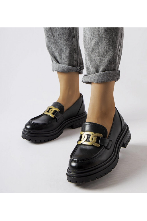 Silver loafers Ilana