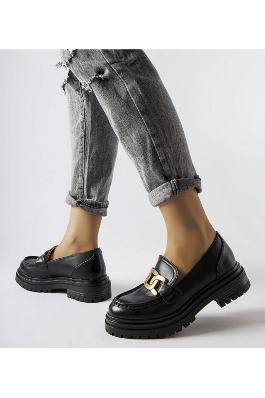 Silver loafers Ilana