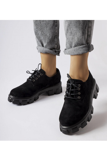 Czarne półbuty na płaskim... 2