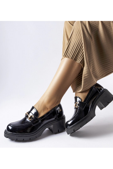 Silver loafers Ilana 2