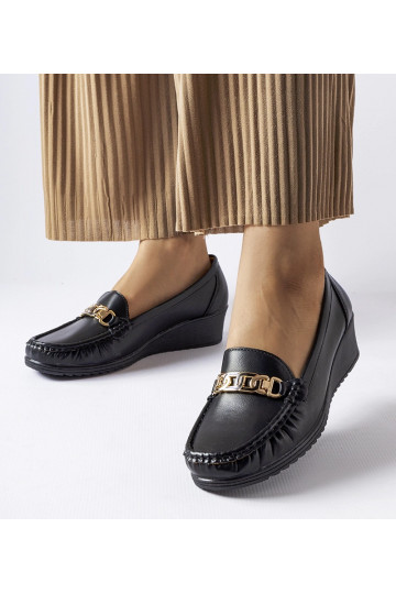 Silver loafers Ilana