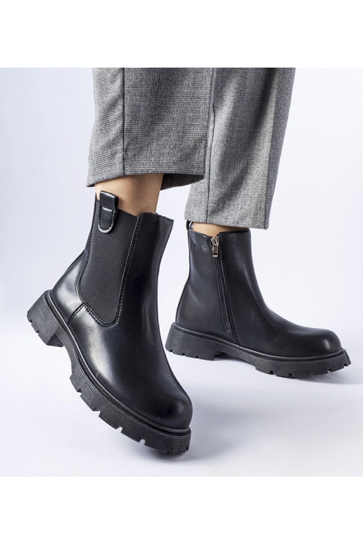 Black boots Fanette