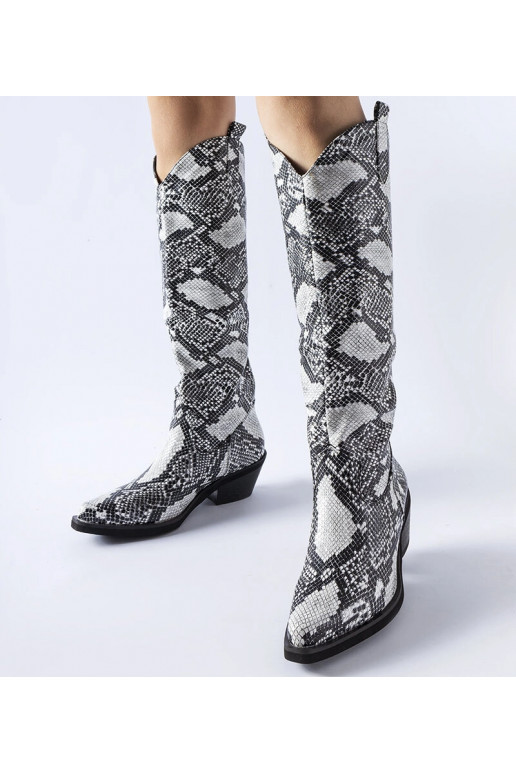 Black cowboy boots Aurore Black cowboy boots Aurore