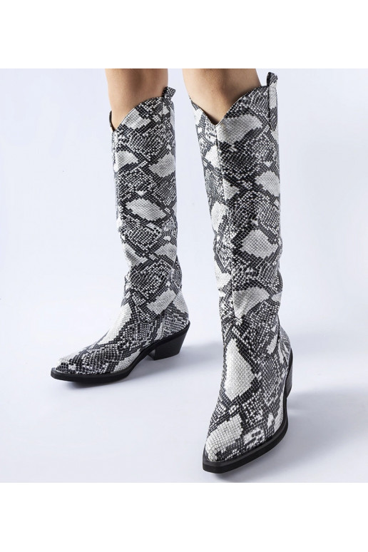 Black cowboy boots Aurore Black cowboy boots Aurore