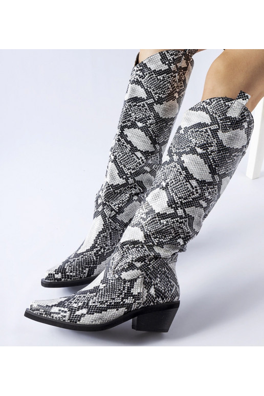Black cowboy boots Aurore Black cowboy boots Aurore
