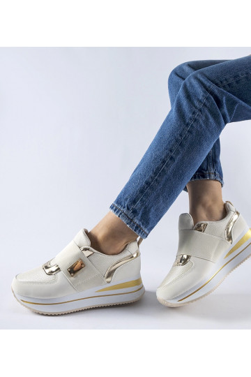 White trainers Justar