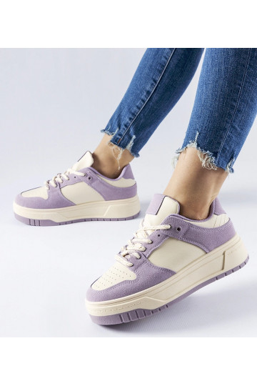 Beige Selma women's sneakers