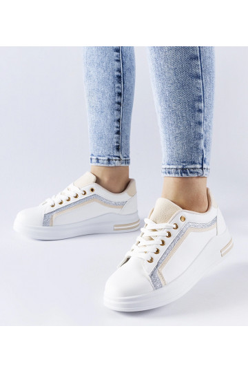 White trainers Justar
