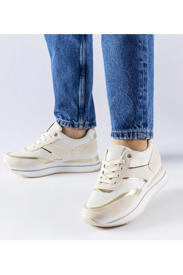 White trainers Justar