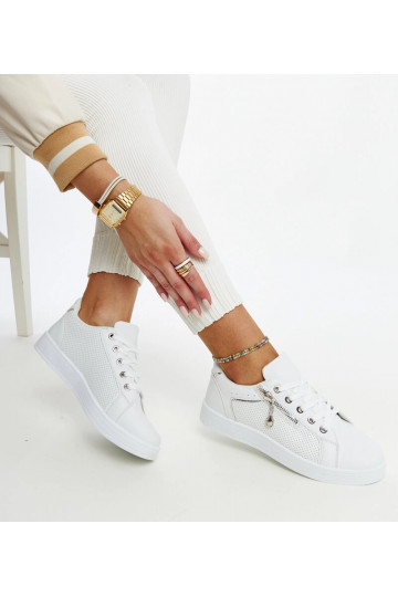 White trainers Justar