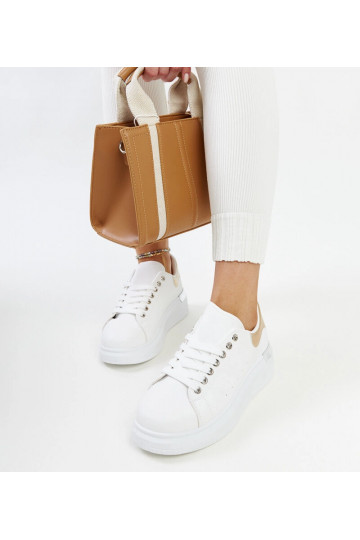 White trainers Justar