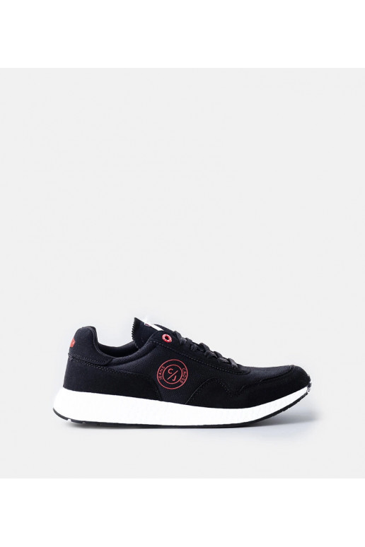 Czarne męskie sneakersy CROSS JEANS