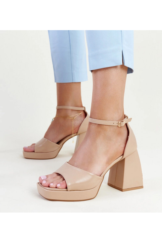 Yellow sandals Dolores