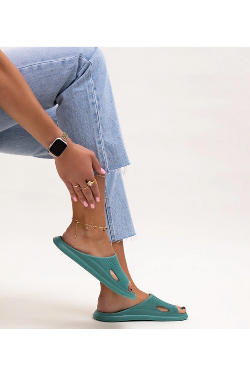Black sandals on a block heel Millo