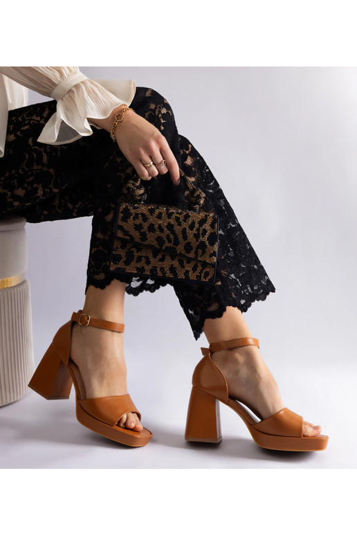 Yellow sandals Dolores