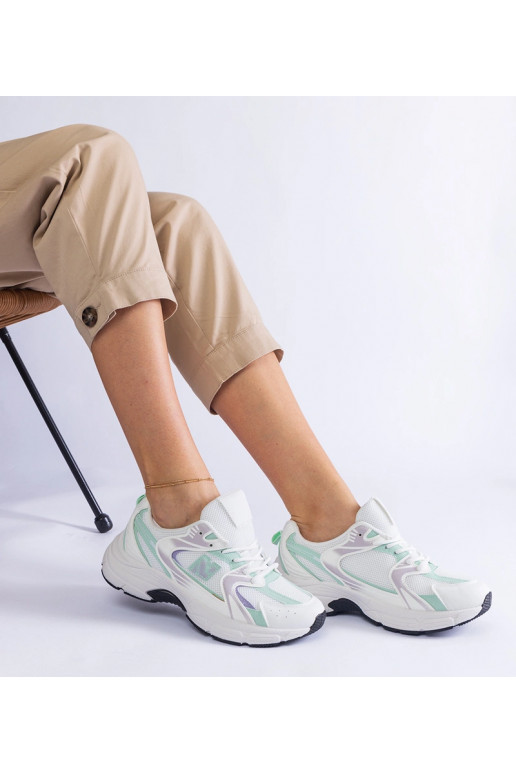 White trainers Justar