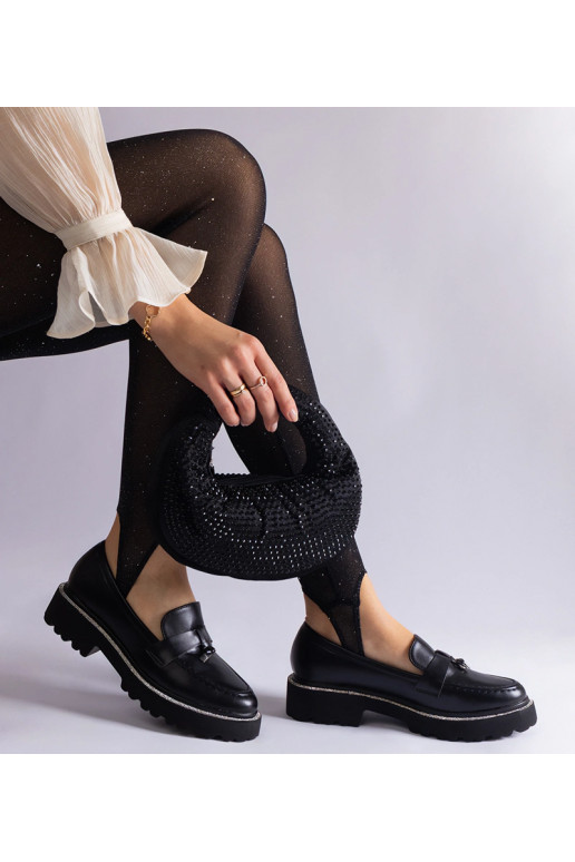 Silver loafers Ilana