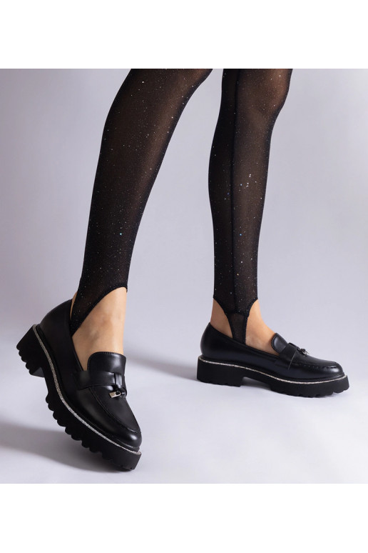 Silver loafers Ilana