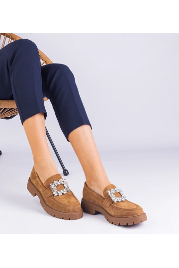 Silver loafers Ilana