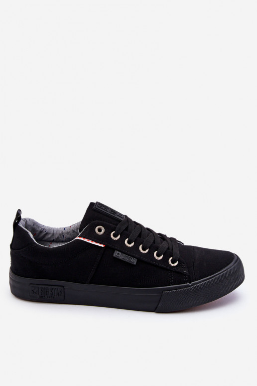 Men's Low Material Sneakers Big Star KK174002 Black