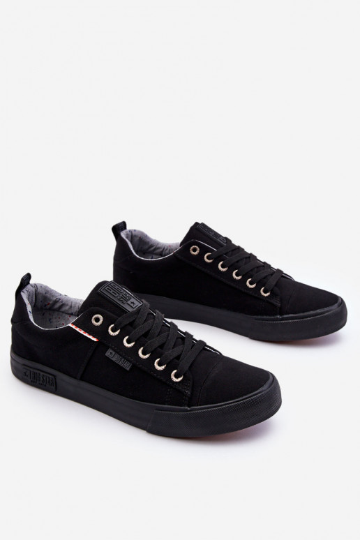 Men's Low Material Sneakers Big Star KK174002 Black