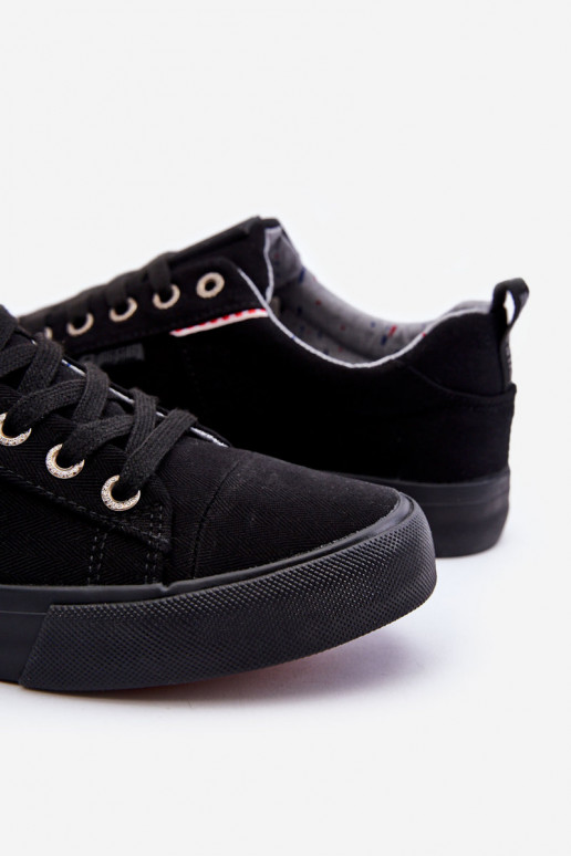 Men's Low Material Sneakers Big Star KK174002 Black