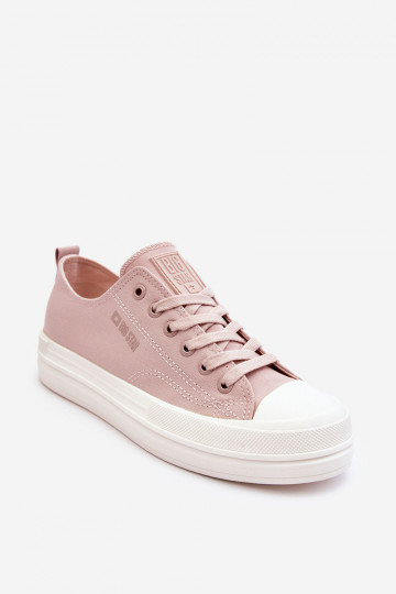 Big Star Low Lace-up Sneakers LL274970 Nude 2